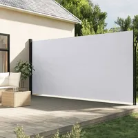 VidaXL Seitenmarkise, Ausziehbar, Windschutz Sonnenschutz für Garten Balkon Terrasse,