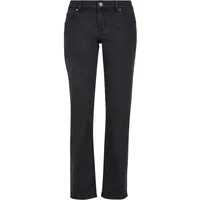 URBAN CLASSICS Damen TB5478-Ladies Low Waist Straight Denim Pants in schwarz Größe 31