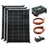 Solartronics Solar Set 3x100 Watt Modul monokristallin 300 W inkl. 20A Laderegler