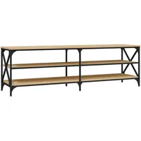 Furnicato TV-Schrank Sonoma-Eiche 160x40x50 cm Holzwerkstoff