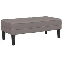 VidaXL Bank Taupe 113x57x39 cm Stoff