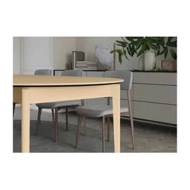 Selsey Esstisch ausziehbar – holzfarben Ø: 90.0