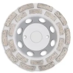 Diamantschleiftopf Ø125mm, doppelreihig, BETON, ESTRICH, MAUERWERK