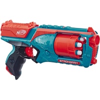 Strongarm Nerf N-Strike Elite Toy Blaster with Rotating Barrel, Slam Fire, and 6 Official Nerf Elite Darts for Kids, Teens, and Adults (Amazon Exclusive)