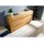 MASSIVMOEBEL24.DE Sideboard 173 x 85 x 40 cm Wildeiche geölt / Beige