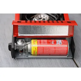 Rothenberger Industrial Campingkocher | Kartuschenkocher | Gaskocher inkl. Piezozündung | im Koffer