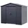 Floraworld Gartenhaus 2 x 2,36 m Anthrazit