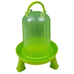 Geflügeltränke, mit Beinen, 5 l, pistaziengrün