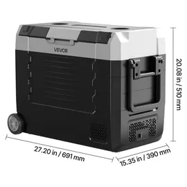 Vevor Kompressor Kühlbox 45 l