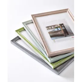 walther design Bench Holzrahmen braun 10x15 cm 3er Set