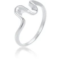 Elli Ring Wellen Wave Strand Maritim 925 Sterling Silber
