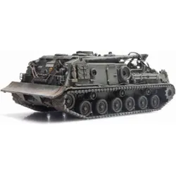 ARTITEC 6870244 H0 M88 Bergepanzer olivgrün (früh) Eisenbahntransport Resin Fertigmodell