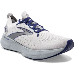 Brooks Glycerin StealthFit 20 - Herren Laufschuh - Oyster/Alloy/Blue Depths - 45.5