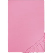 biberna 0077155 Jersey 180 x 200 - 200 x 200 cm pink