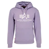 Alpha Industries Basic Hoody Kapuzensweat für Herren Pale Violet