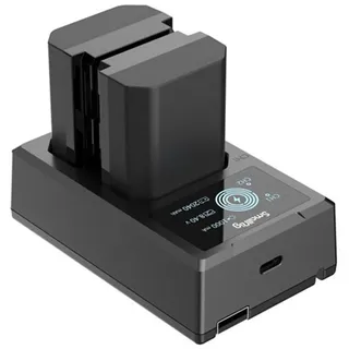 SmallRig 3824B NP-FZ100 Kameraakku und Ladegerät Kit