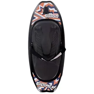 Talamex Kneeboard Arrow  (Länge: 131 cm, Schwarz/Orange, Hantelhaken)