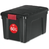 Iris Ohyama Aufbewahrungsbox SIA-60 60 l 1-tlg. schwarz