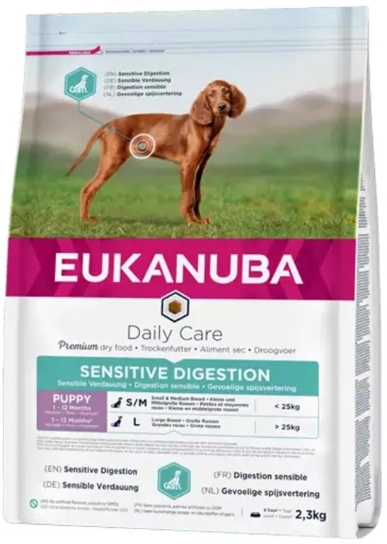 eukanuba daily care sensitive digestion