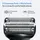 Braun Series 3 3000BT Schwarz
