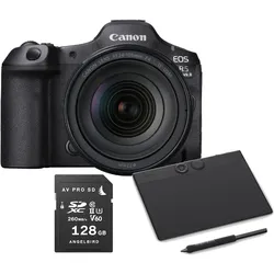 Canon EOS R5 Mark II + RF 24-105 mm F/4L IS USM Pro Editing Kit | ✔️ Temporär mit Kostenlose Geschenkbox i.W.v. 160 € | Premium-Servicepaket