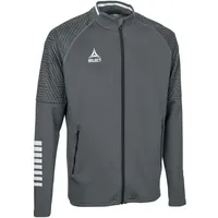 Select Monaco Trainingsjacke Kinder grau/weiß 116
