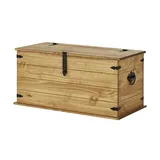 Truhe   ¦ holzfarben ¦ Maße (cm): B: 50 H: 47