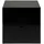VCM Nachtschrank Joliet 30 x 25 x 30 cm Schwarz