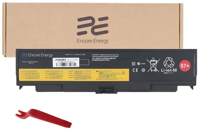 Neuer Encore Energy Akku für Lenovo ThinkPad L440 L540 T440p T540p W540 W541 48Wh 10.8V 4400mAh 45N1147