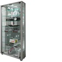 VCM Vitrine Lumo (BHT 59x114.80x18 (cm): B: 59 H: 114,8 T: 18.0