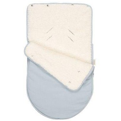 Babyschalen-Fußsack Pure Soft Blue | Little Dutch