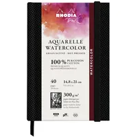 Rhodia 116158C - Rhodia Touch Watercolor Book, mit satinierter