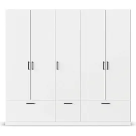 Rauch Drehtürenschrank Bari 225 x 210 x 54 cm Weiß