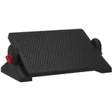 vidaXL Fußstütze Schwarz 50x30,5x17 cm