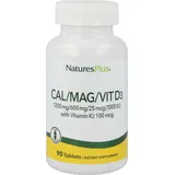 Nature's Plus Cal/Mag/Vit D3 with Vitamin K2 Tablets 90 St.