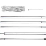 Perel GSSK1 Montage-Kit Silber