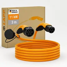 Lapp Ladekabel Typ 2, bis zu 11 kW, 3 m, orange