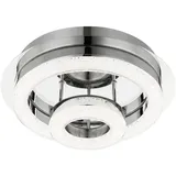 GLOBO Kristalle Modern 1x LED 18,0 W rund Chrom