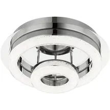 GLOBO Kristalle Modern 1x LED 18,0 W rund Chrom