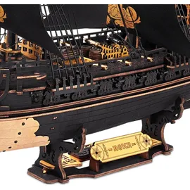 ROBOTIME ROKR Seahorse Barque MCB02 Holz 47 x 18 x 39 cm