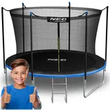 OEM Trampolin Gartentrampolin 312 cm Schwarz