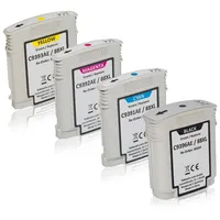 Tintencenter Multipack kompatibel zu HP C9396AE / 88XL enthält