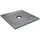 Marwell PLANO Duschelement 90x90 cm befliesbar Grau