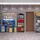 Relaxdays Schwerlastregal Stahl 180x70x30 cm schwarz 5 Ebenen 500 kg Tragkraft