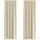 vidaXL Verdunkelungsvorhänge 2 pcs Creme 140 x 260 cm