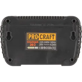 PROCRAFT 20/2 Doppel Ladegerät 20 V