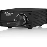 Nobsound 100W Full Frequency Mono Channel Digital Power Amplifier Audio Mini Amp with Power Supply (Black)