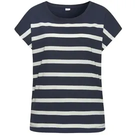 s.Oliver Shorty Pyjama gestreift Blau/Weiß 36-38