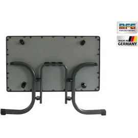 MFG Boulevard-Klapptisch 110 x 70 x 72 cm Anthrazit/Schiefer
