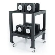 Atletica QUAD Hantelablage Kurzhantelablage schwarz